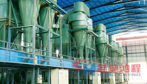 大理石磨粉機，頁巖磨粉機，鉀長石磨粉機，石膏磨粉機,磨粉機，石灰石干法脫硫，石灰石干法脫硫原理,HC1700縱擺式磨粉機